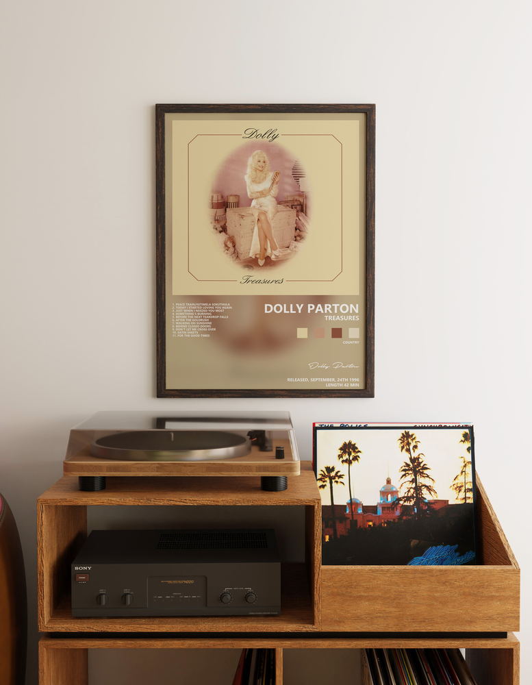 Music poster: Dolly Parton — Treasures