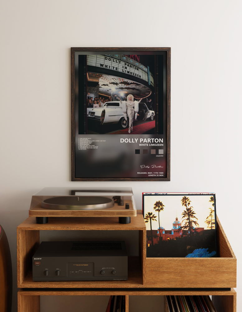 Музыкальный постер: Dolly Parton — White Limozeen