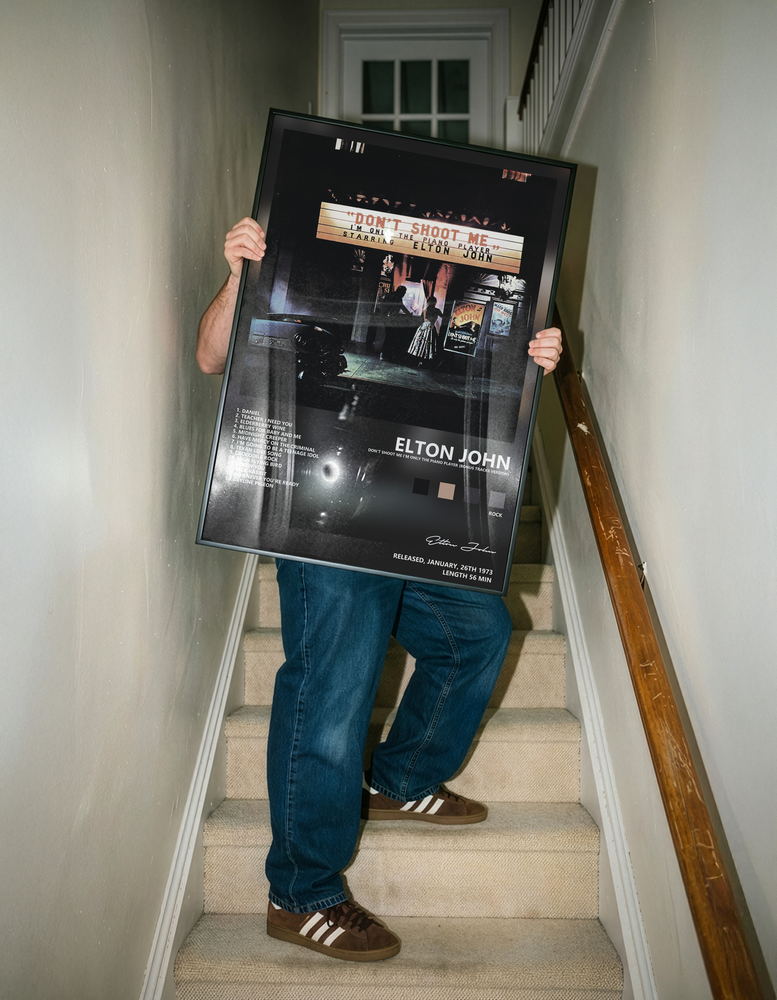 Music poster: Elton John — Dont Shoot Me Im Only The Piano Player Bonus Tracks Version
