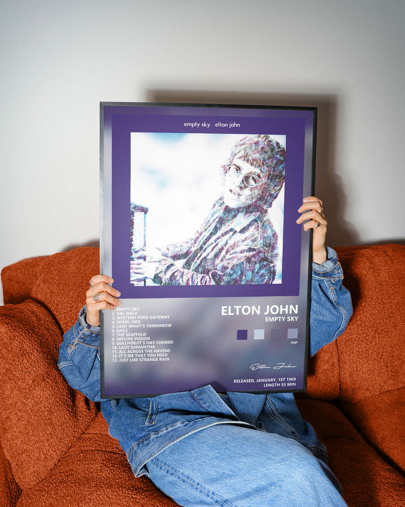 Музыкальный постер: Elton John — Empty Sky