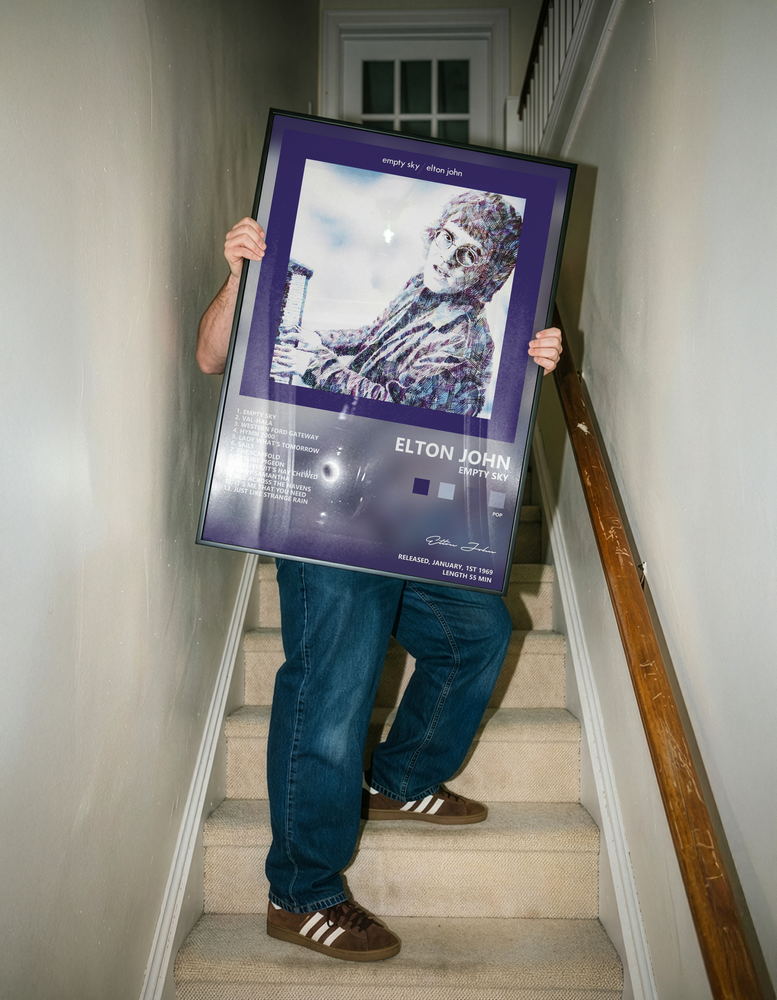 Музыкальный постер: Elton John — Empty Sky