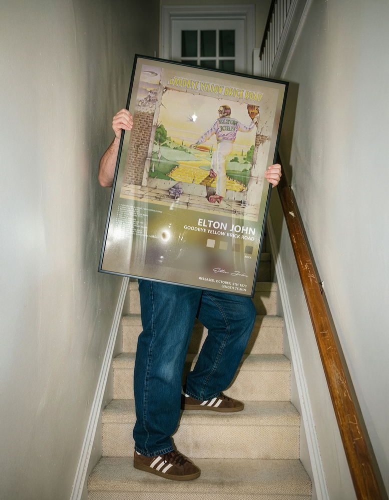 Музыкальный постер: Elton John — Goodbye Yellow Brick Road