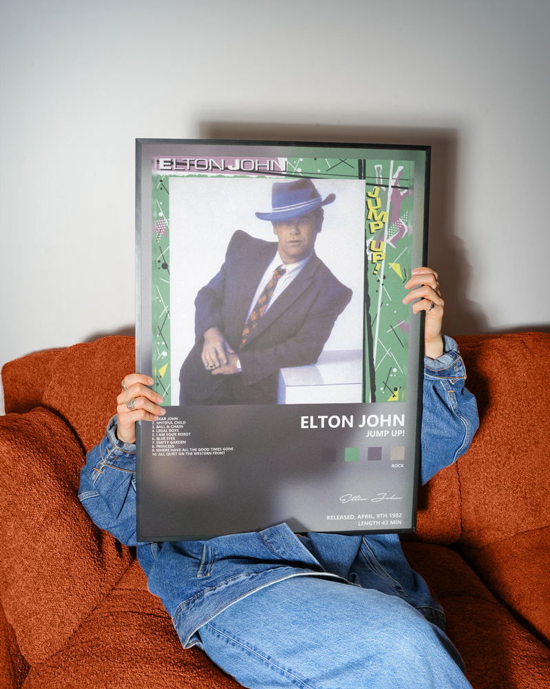 Музыкальный постер: Elton John — Jump Up