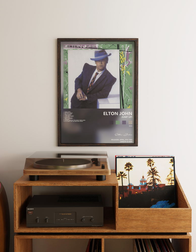 Музыкальный постер: Elton John — Jump Up