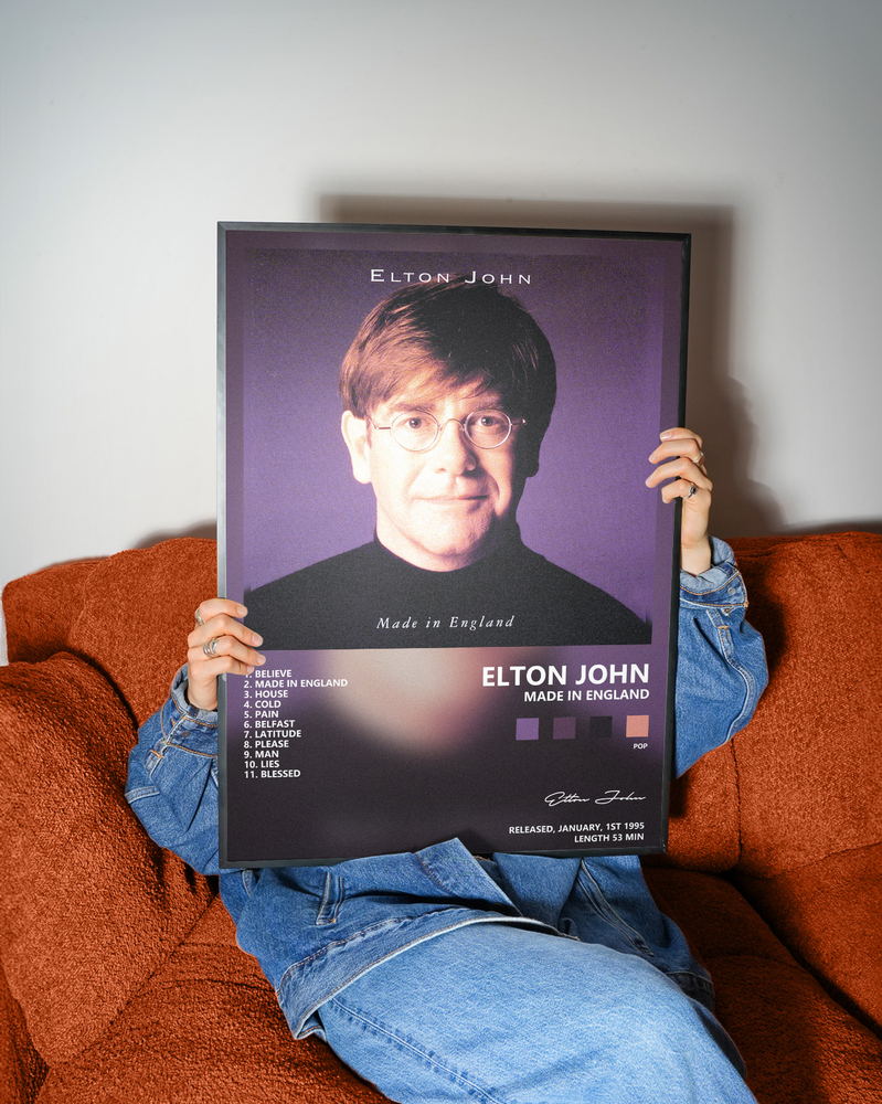 Музыкальный постер: Elton John — Made In England