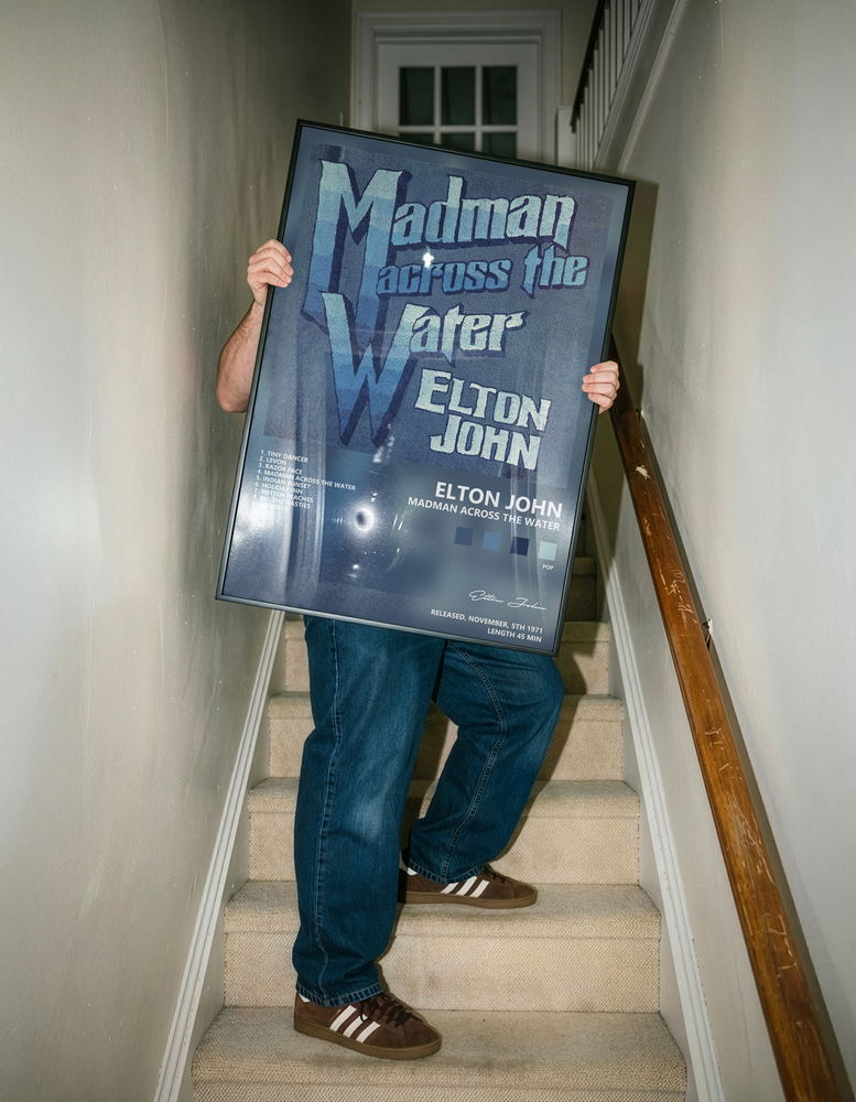 Музыкальный постер: Elton John — Madman Across the Water