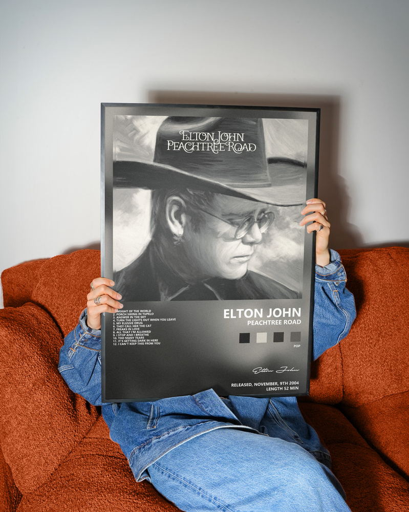 Музыкальный постер: Elton John — Peachtree Road
