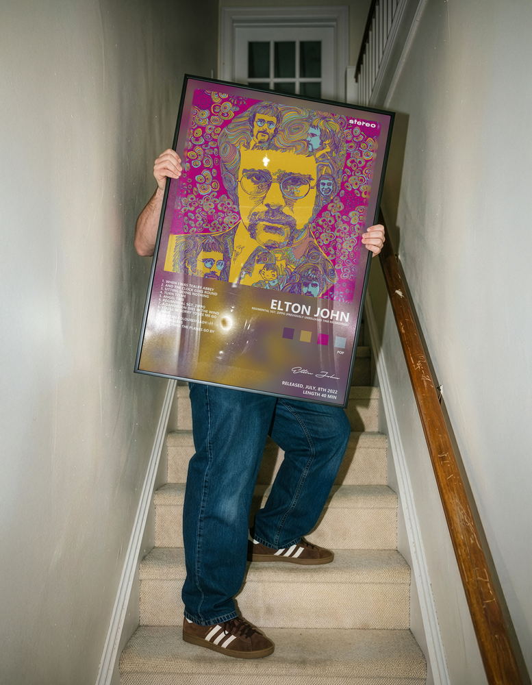 Музыкальный постер: Elton John — Regimental Sgt Zippo Previously Unreleased 1968 Recordings