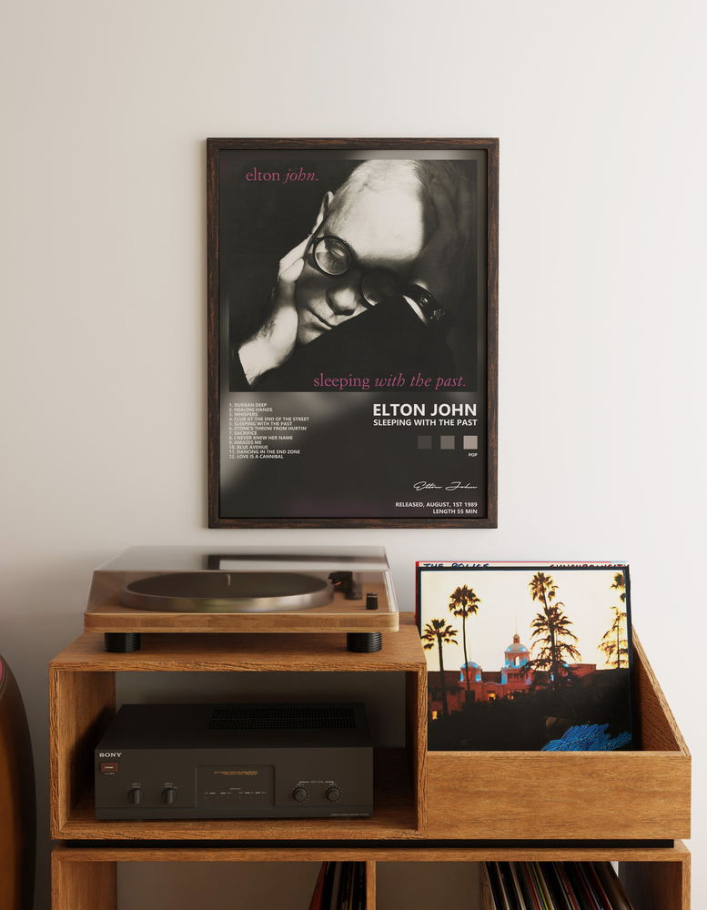 Музыкальный постер: Elton John — Sleeping With the Past