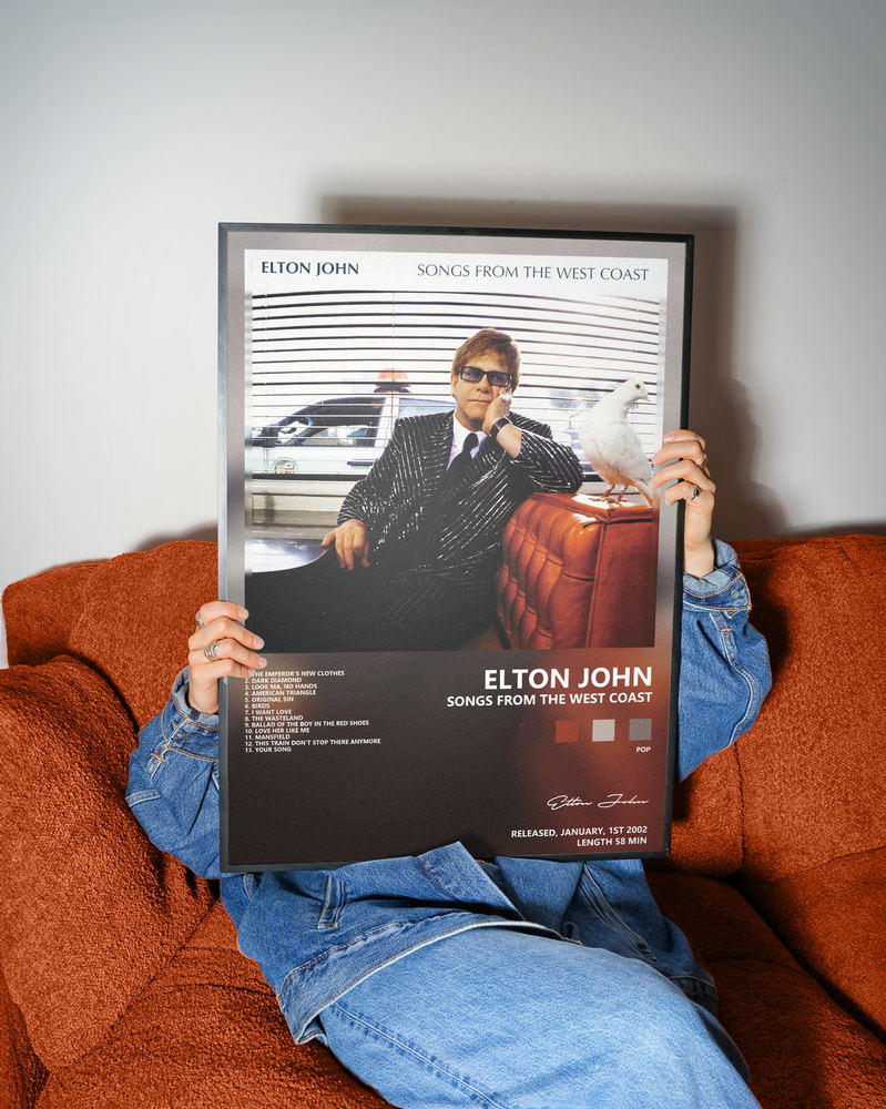 Музыкальный постер: Elton John — Songs from the West Coast