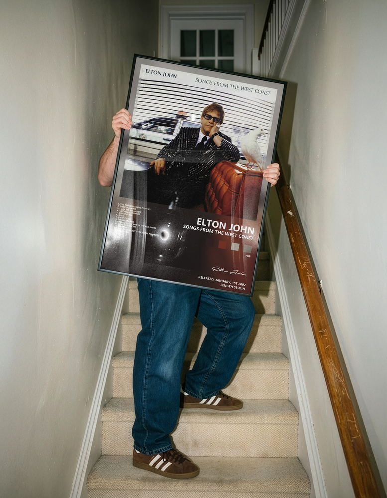 Музыкальный постер: Elton John — Songs from the West Coast