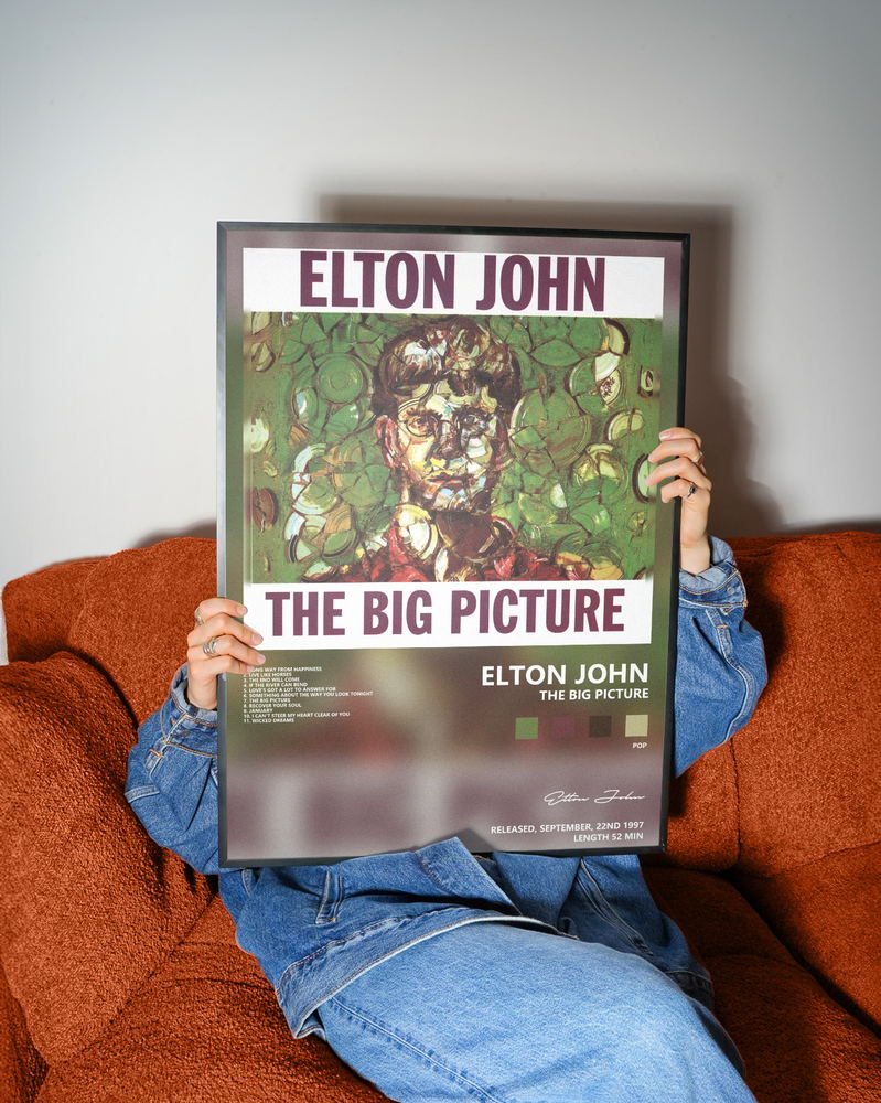 Музыкальный постер: Elton John — The Big Picture