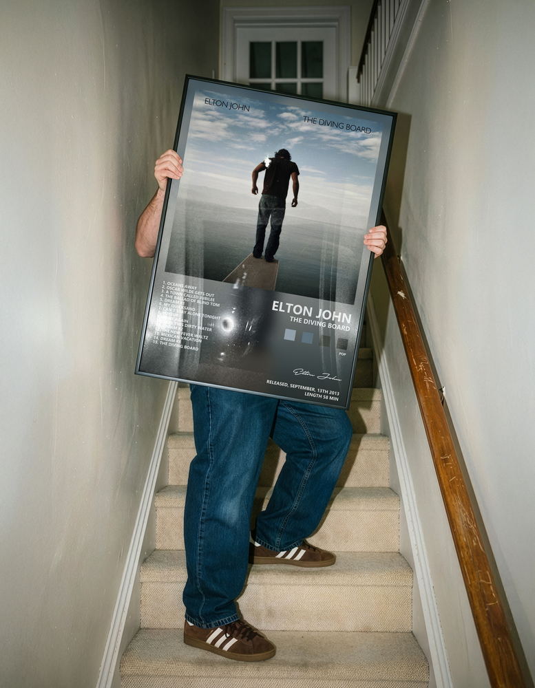 Музыкальный постер: Elton John — The Diving Board