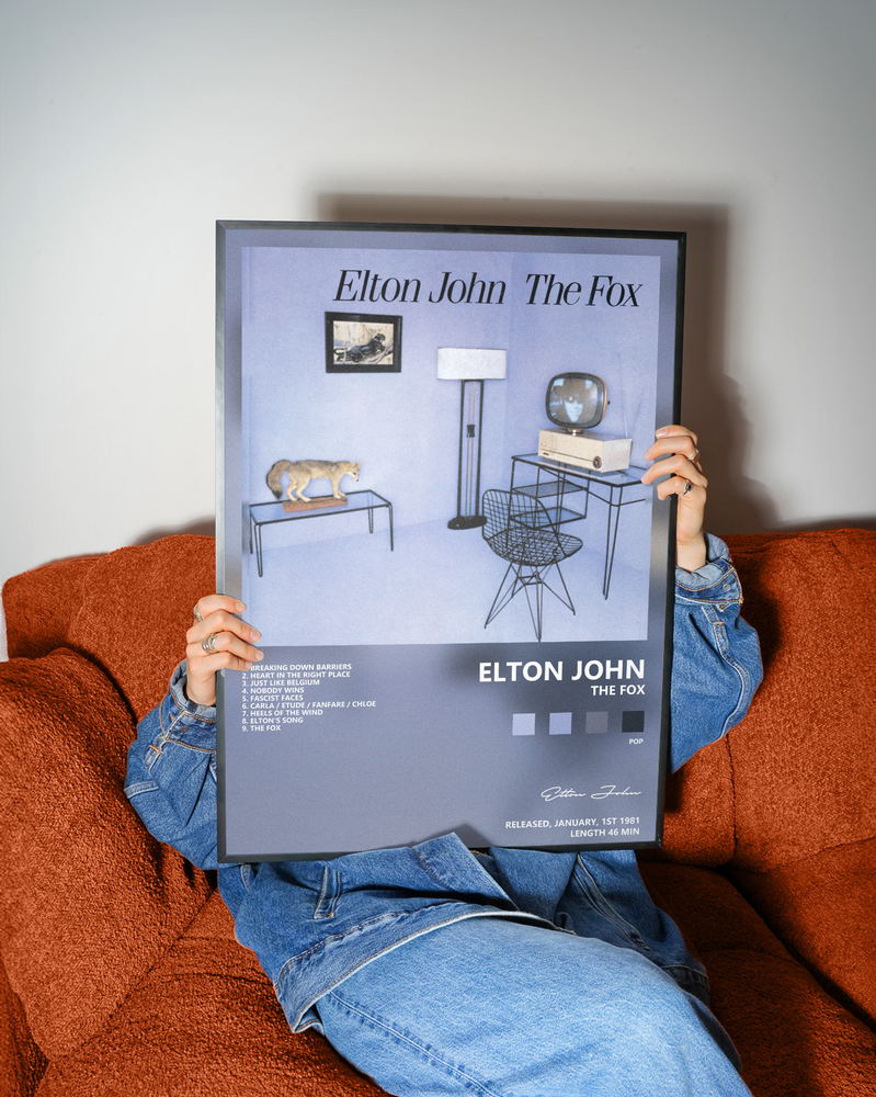 Музыкальный постер: Elton John — The Fox