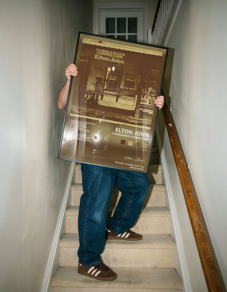 Музыкальный постер: Elton John — Tumbleweed Connection