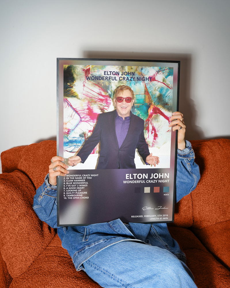 Музыкальный постер: Elton John — Wonderful Crazy Night