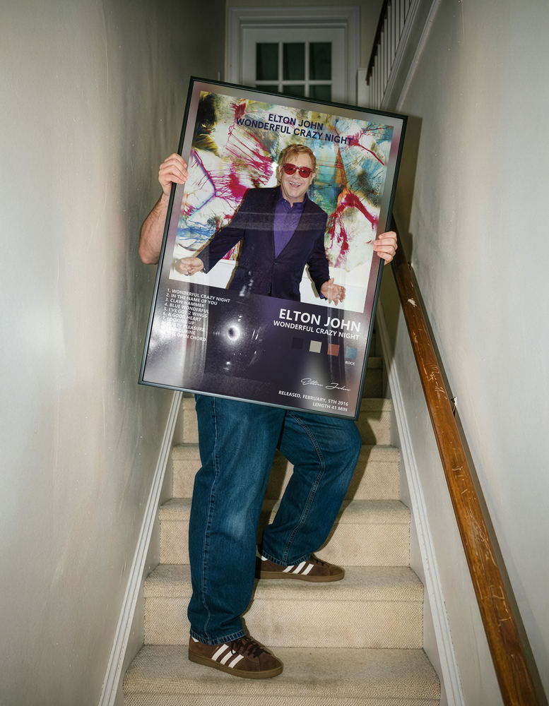 Музыкальный постер: Elton John — Wonderful Crazy Night