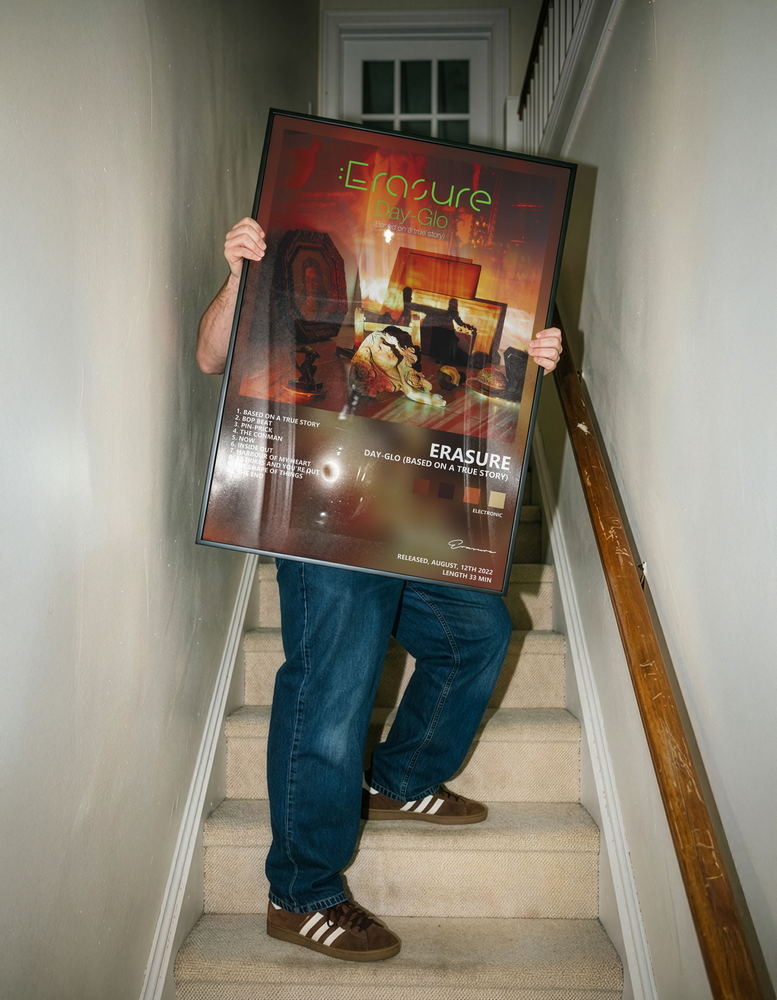 Музыкальный постер: Erasure — Day - Glo Based on a True Story