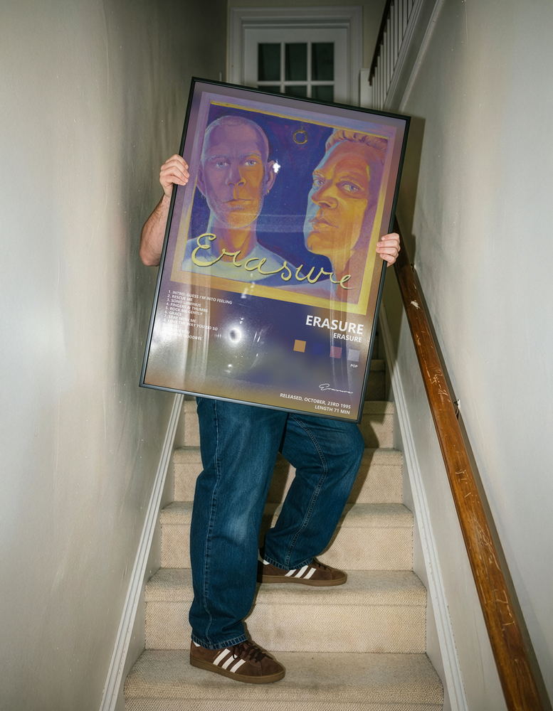 Музыкальный постер: Erasure — Erasure