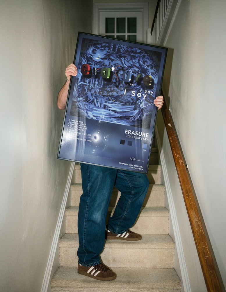 Музыкальный постер: Erasure — I Say I Say I Say