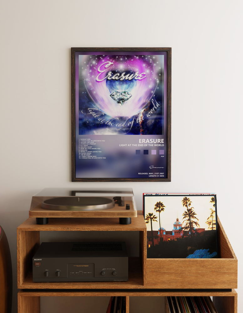 Музыкальный постер: Erasure — Light at the End of the World