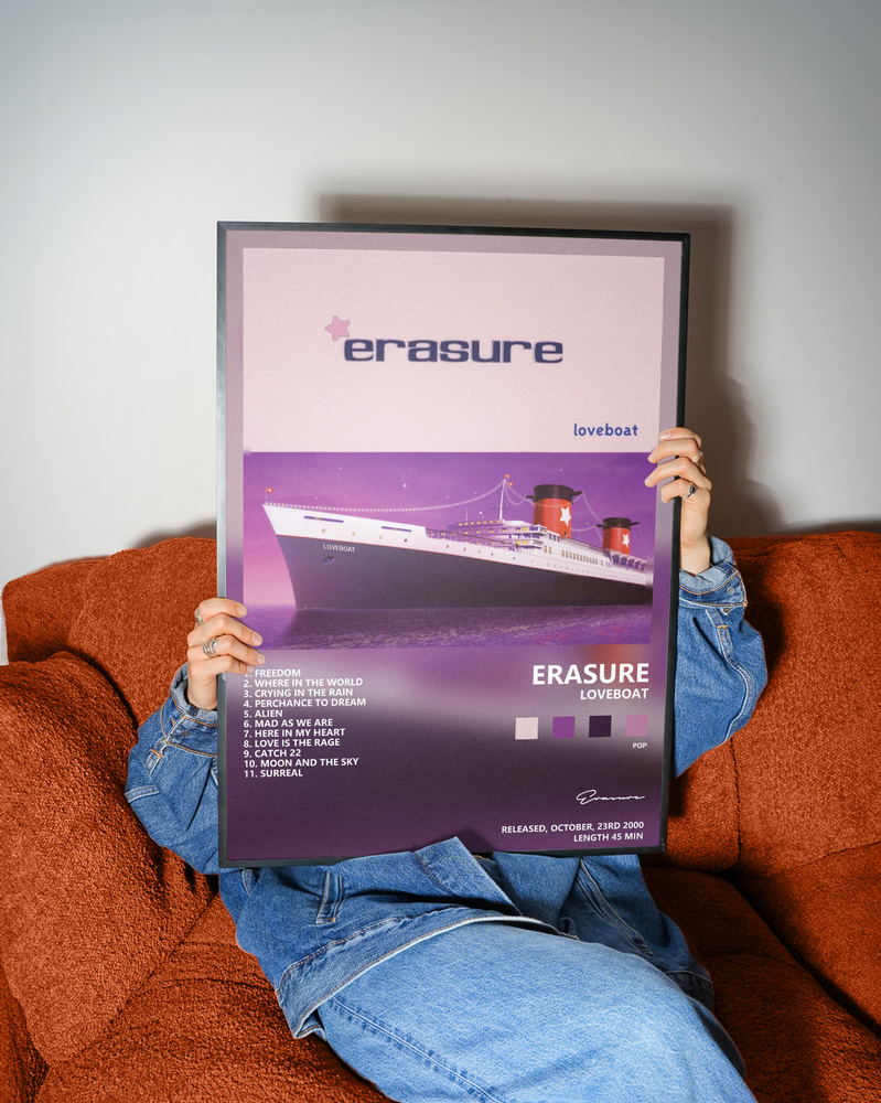 Музыкальный постер: Erasure — Loveboat