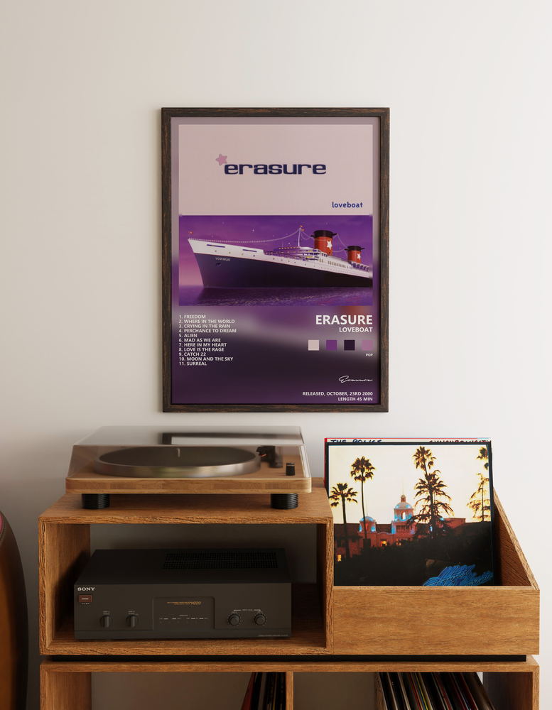 Музыкальный постер: Erasure — Loveboat