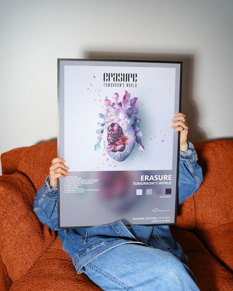 Музыкальный постер: Erasure — Tomorrows World