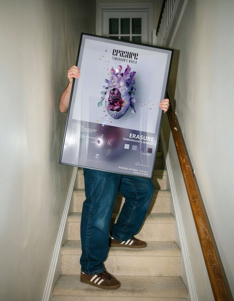 Музыкальный постер: Erasure — Tomorrows World