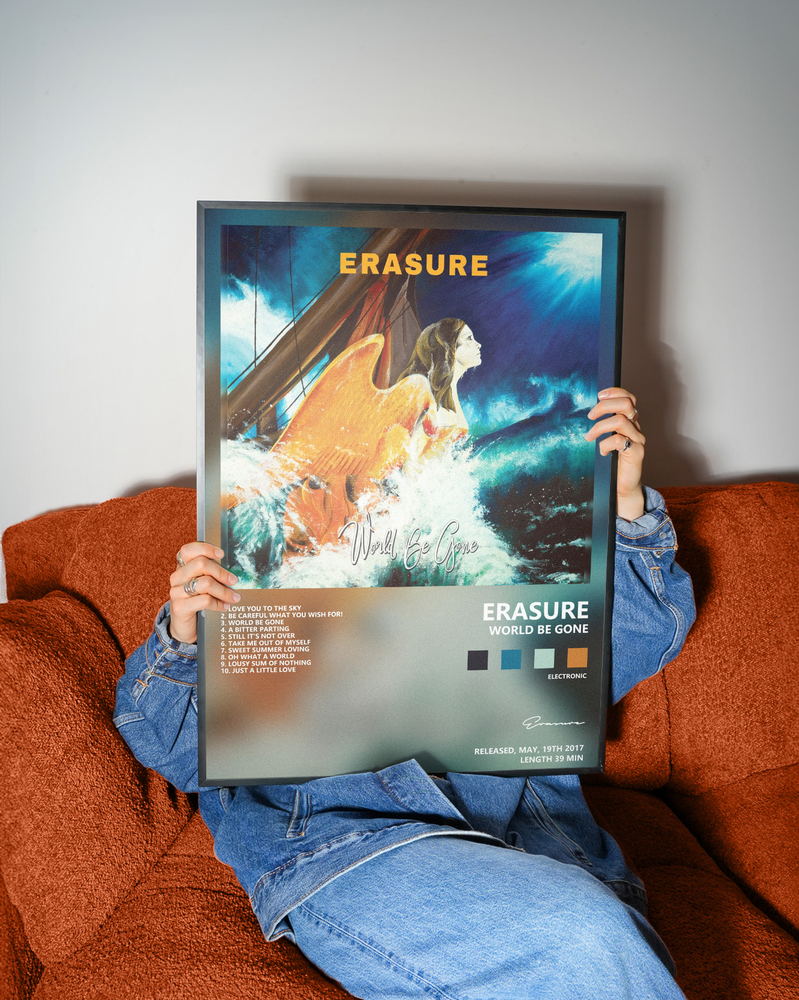Музыкальный постер: Erasure — World Be Gone