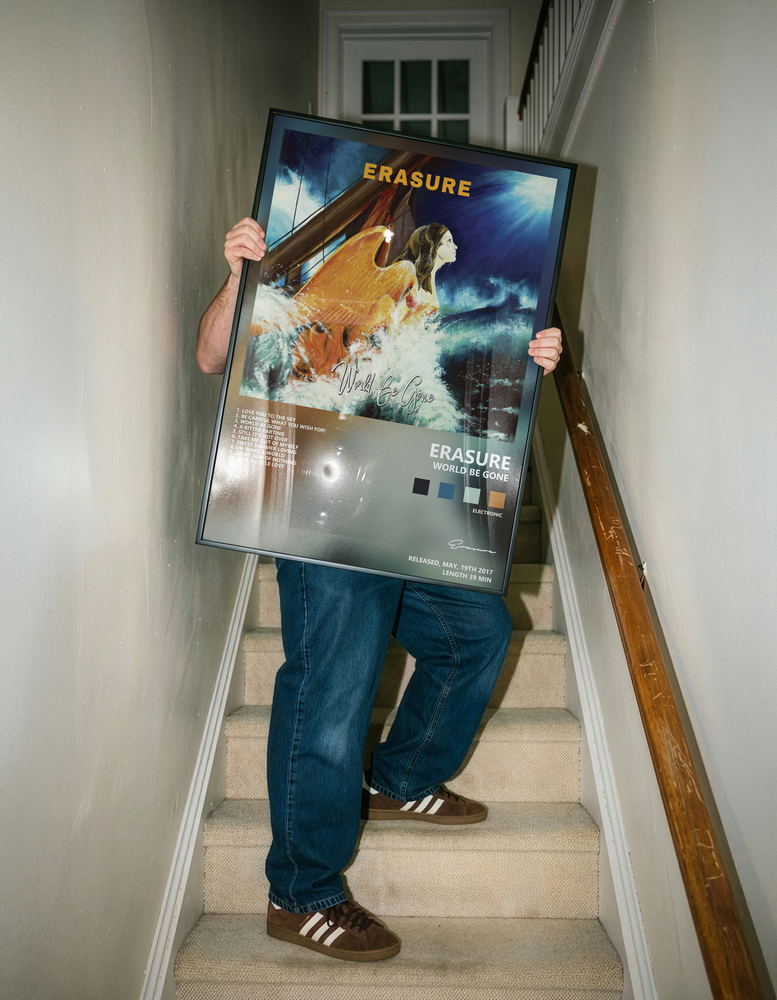 Музыкальный постер: Erasure — World Be Gone