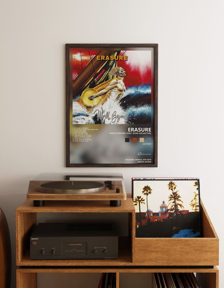 Музыкальный постер: Erasure — World Beyond feat Echo Collective