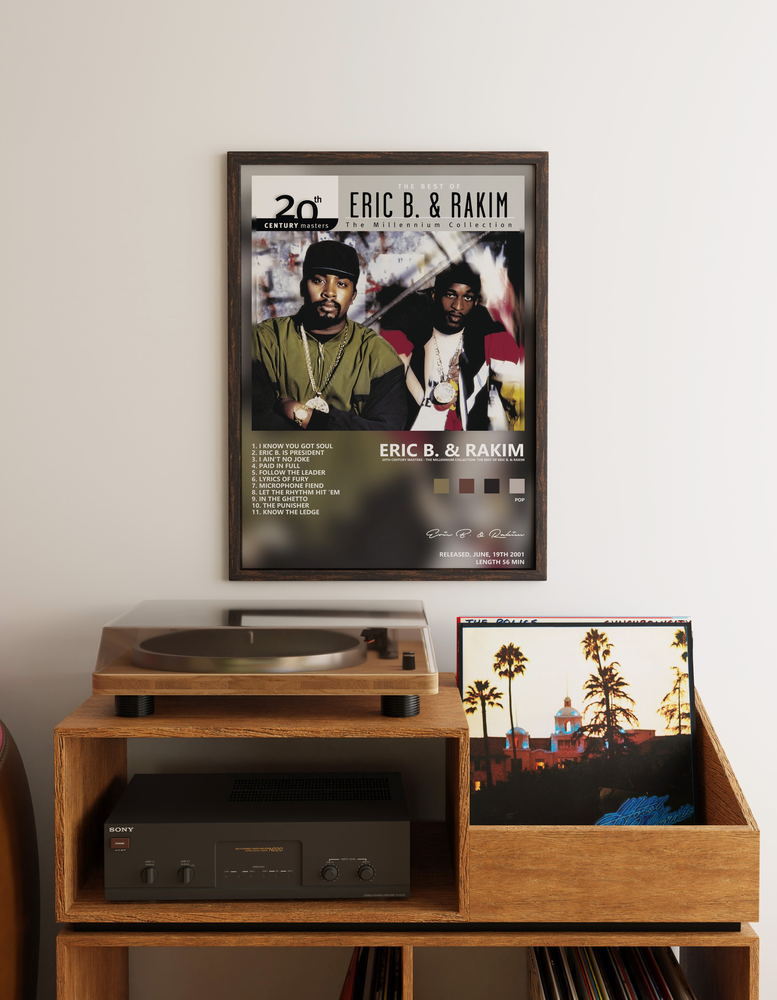 Музыкальный постер: Eric B Rakim — 20th Century Masters - The Millennium Collection The Best of Eric B Rakim