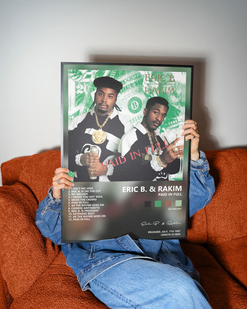 Музыкальный постер: Eric B Rakim — Paid In Full