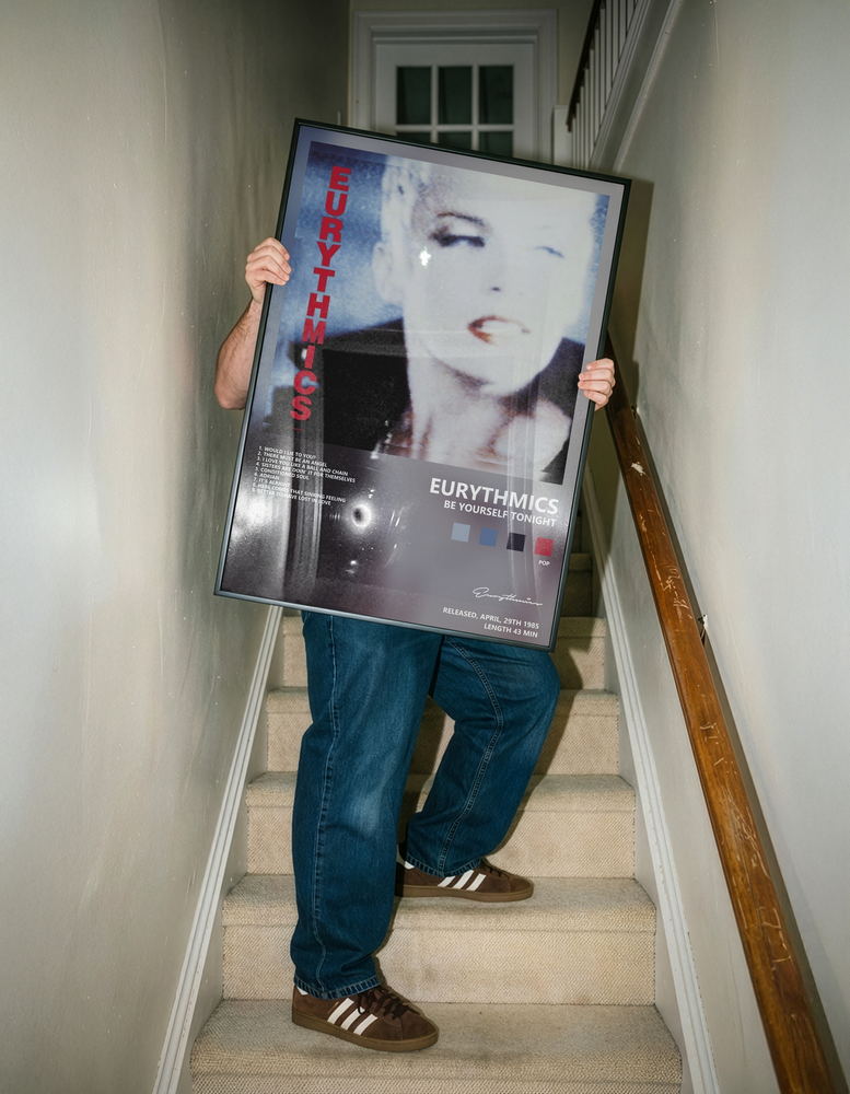 Музыкальный постер: Eurythmics — Be Yourself Tonight