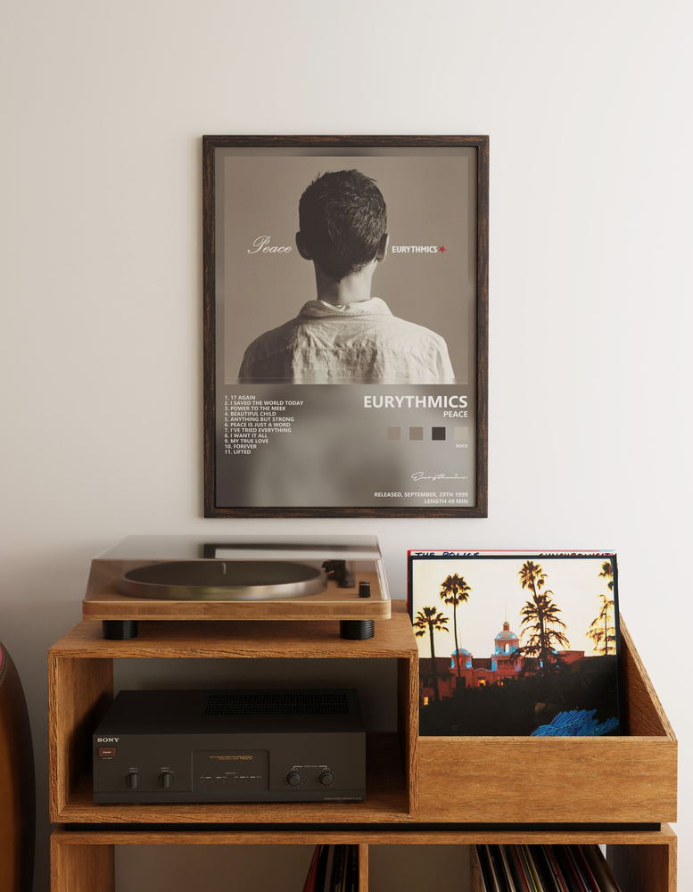 Музыкальный постер: Eurythmics — Peace