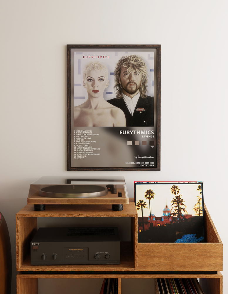 Музыкальный постер: Eurythmics — Revenge