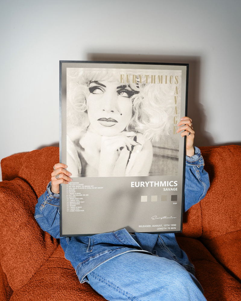 Музыкальный постер: Eurythmics — Savage