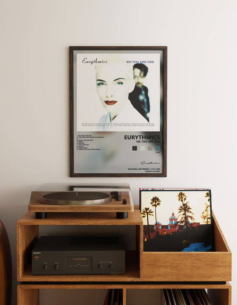 Музыкальный постер: Eurythmics — We Too Are One