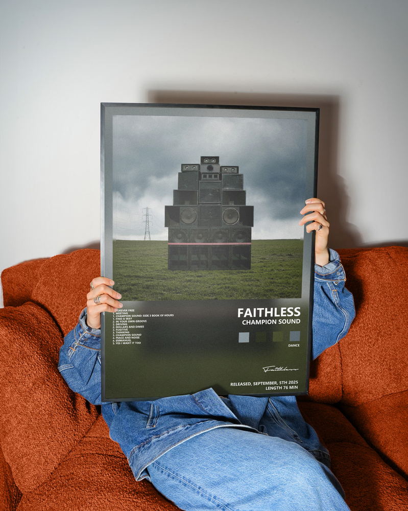 Музыкальный постер: Faithless — Champion Sound