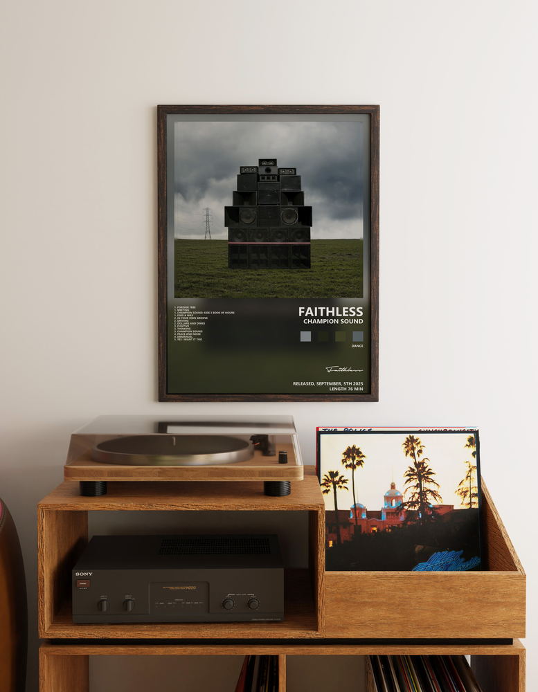 Музыкальный постер: Faithless — Champion Sound