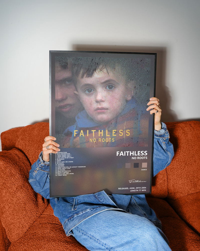 Музыкальный постер: Faithless — No Roots