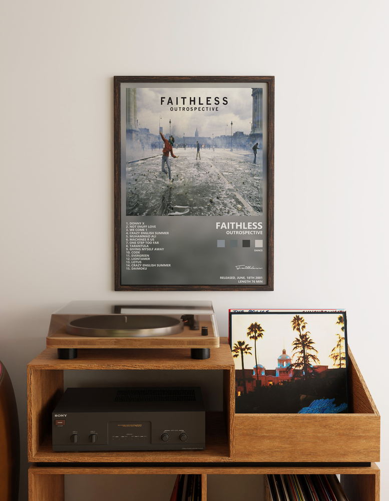 Музыкальный постер: Faithless — Outrospective