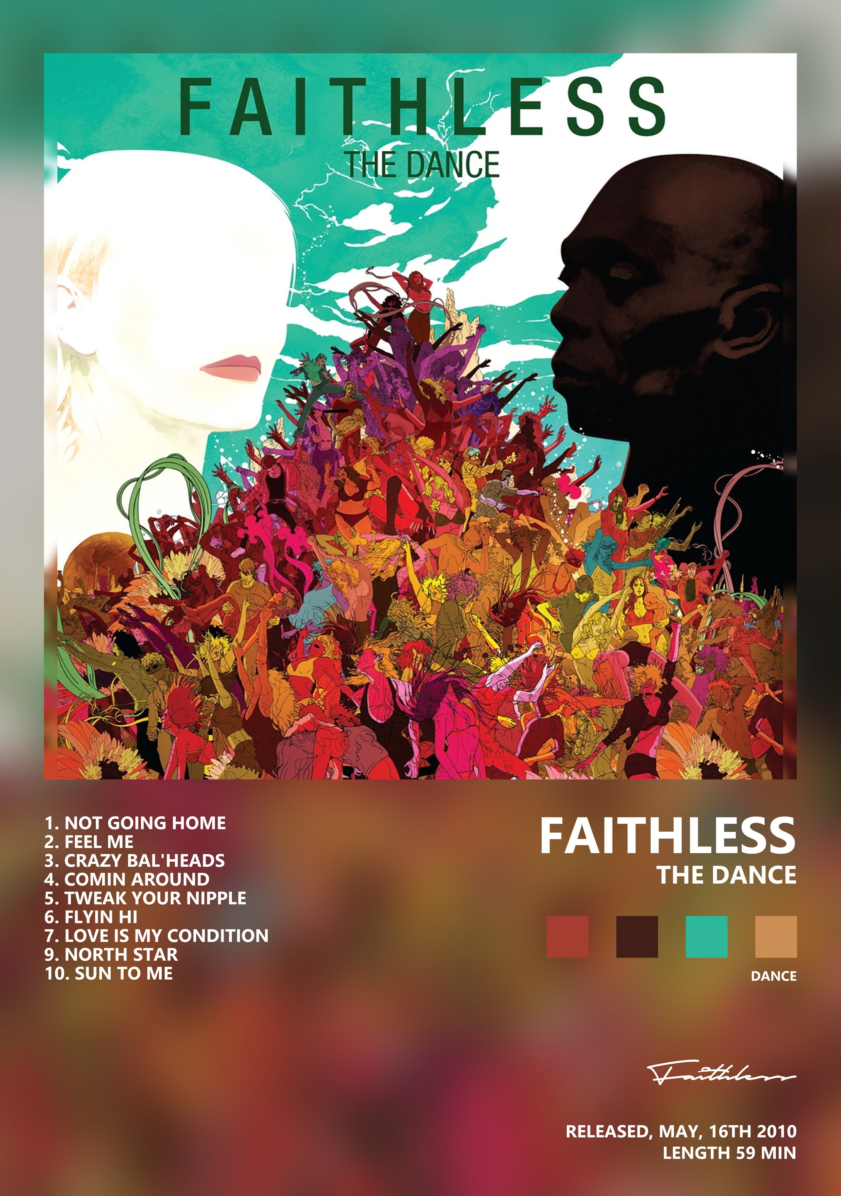 Музыкальный постер: Faithless — The Dance
