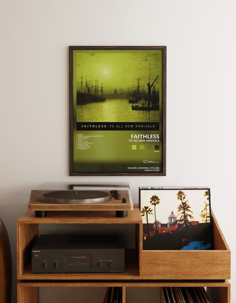 Музыкальный постер: Faithless — To All New Arrivals