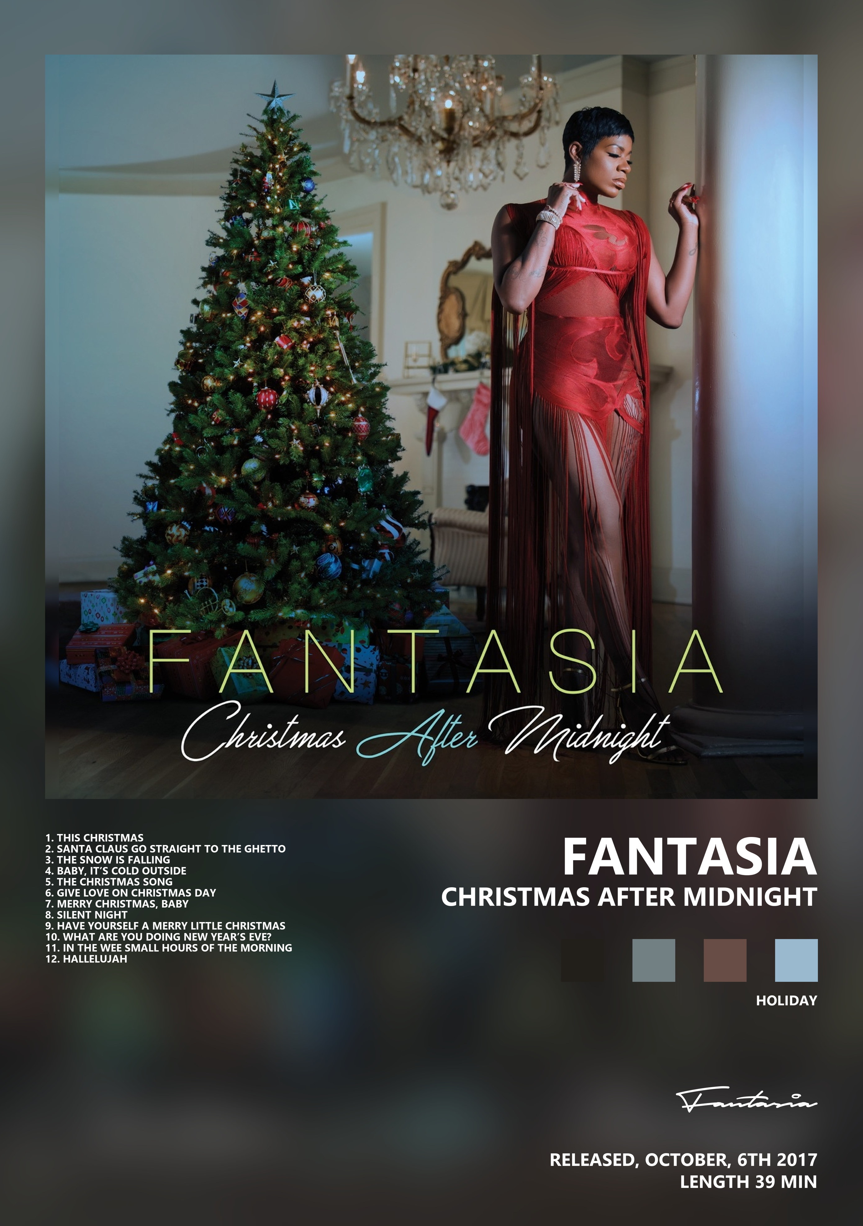 Музыкальный постер: Fantasia — Christmas After Midnight