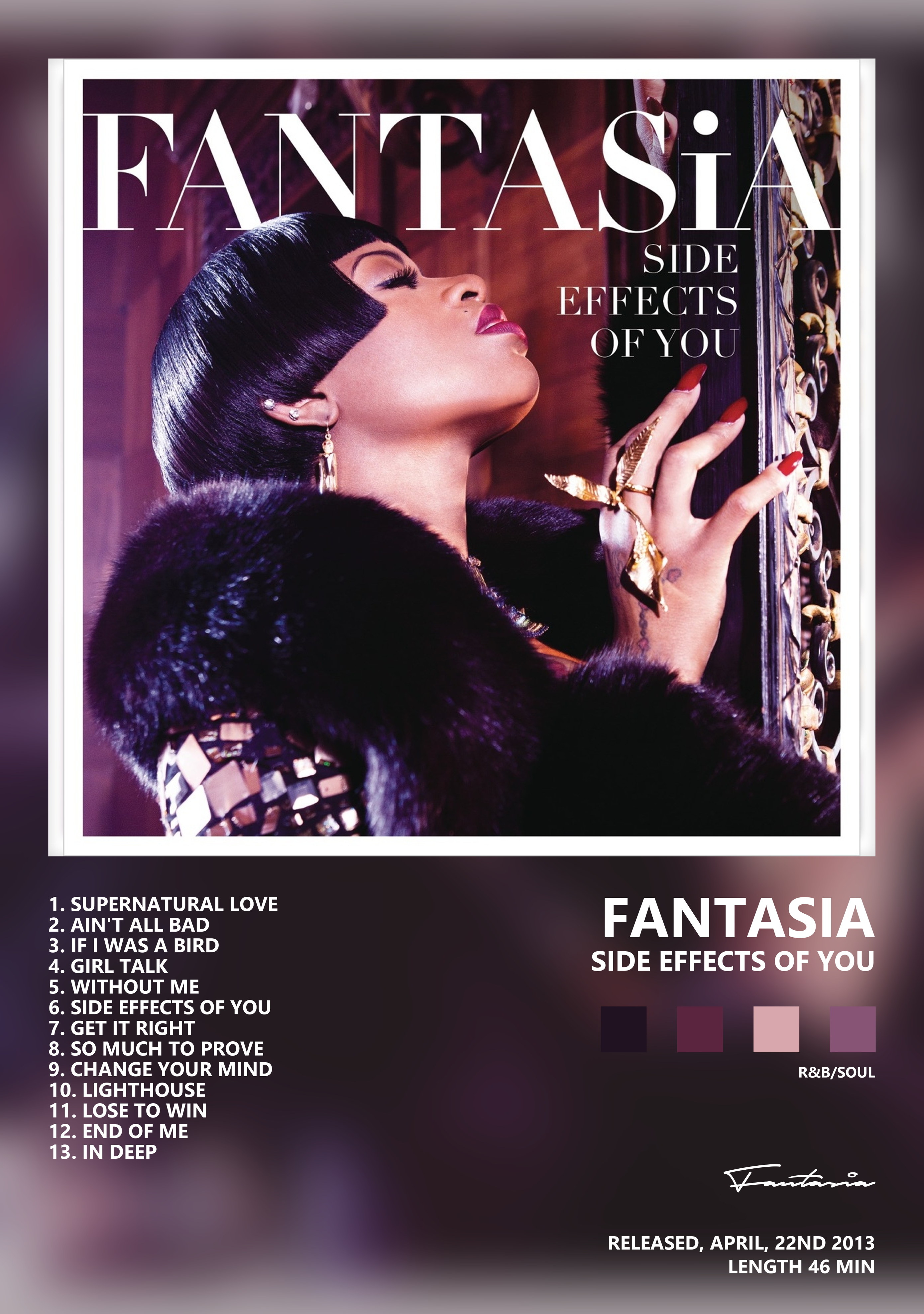 Музыкальный постер: Fantasia — Side Effects of You