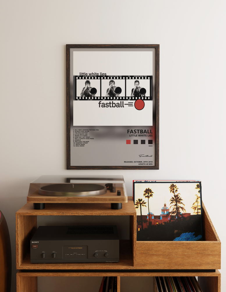 Музыкальный постер: Fastball — Little White Lies