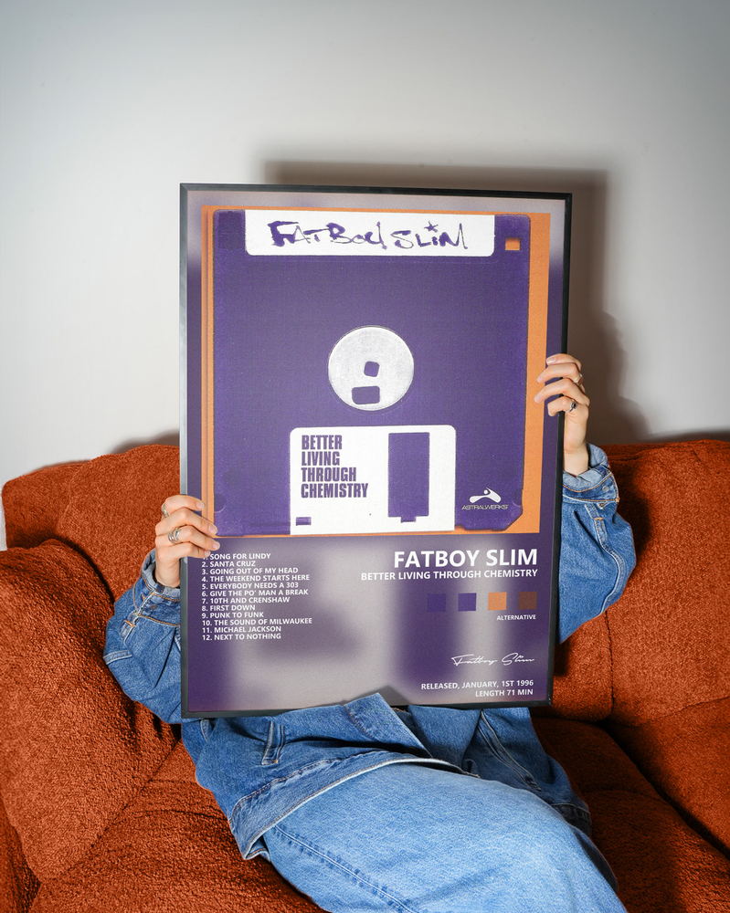 Музыкальный постер: Fatboy Slim — Better Living Through Chemistry