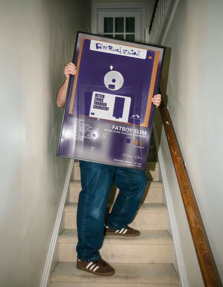 Музыкальный постер: Fatboy Slim — Better Living Through Chemistry